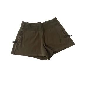 Allison Felix Athleta Legend
 Medium Green Elastic Waist Women’s Sweat Shorts